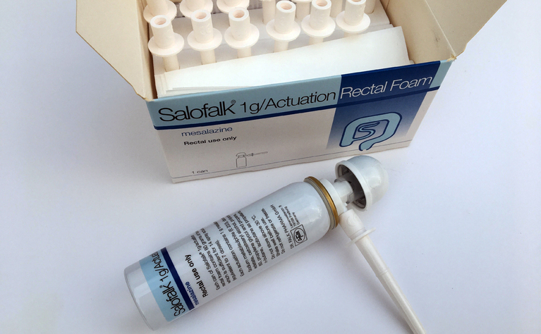 Salofalk rectal foam for ulcerative colitis