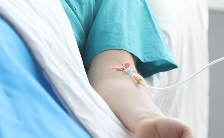 Hydrocortisone can be taken via an intravenous (IV) drip